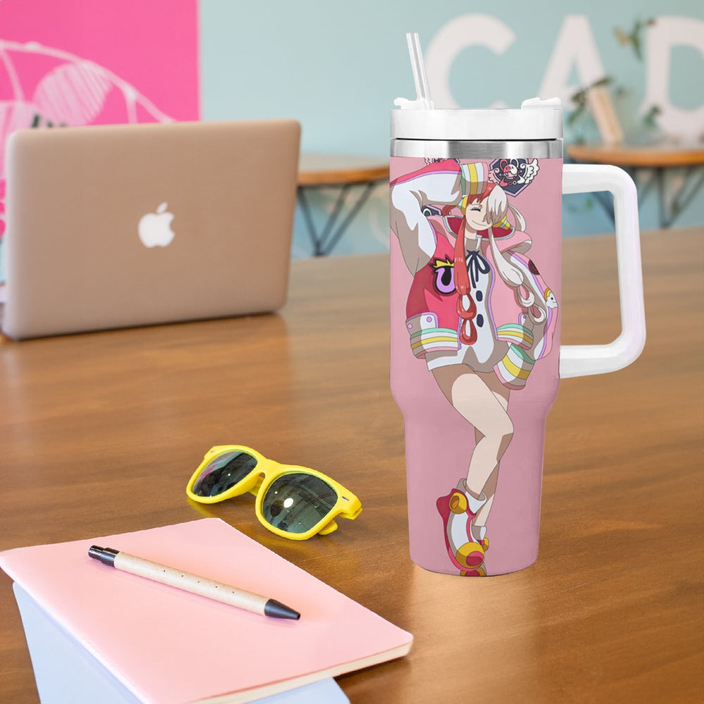 Utahime Uta - For Anime Fans Tumbler With Handle TS04 Utahime Uta - For Anime Fans Tumbler With Handle TS04
