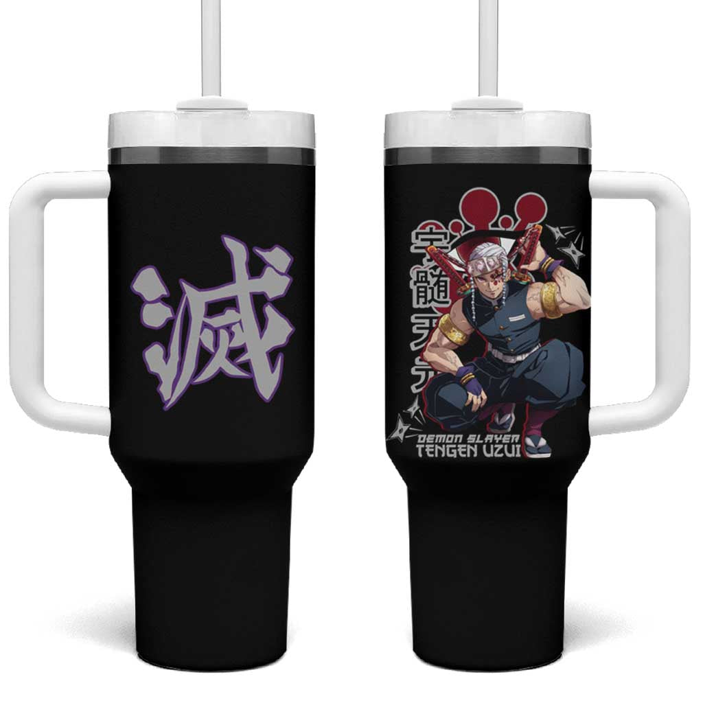 Uzui Tengen Demon Slayer Tumbler With Handle Anime Style TS04