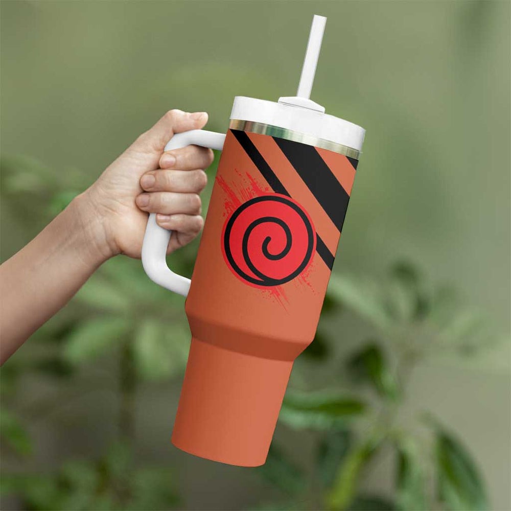 Uzumaki - Naruto Tumbler With Handle Anime Style TS04 Uzumaki - Naruto Tumbler With Handle Anime Style TS04