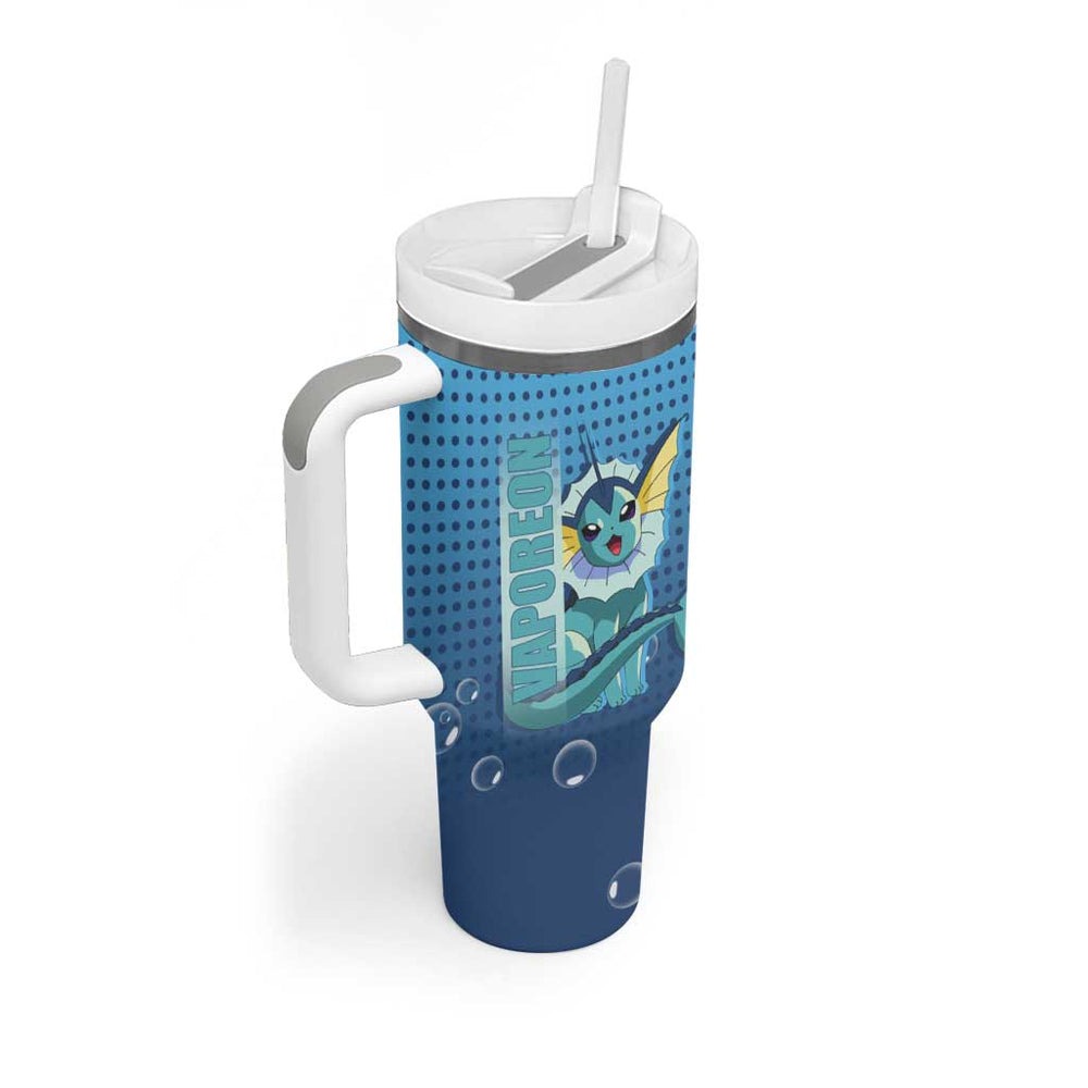 Vaporeon from Poké Tumbler With Handle with Water Type Ability and Swimming Pose Design TS04