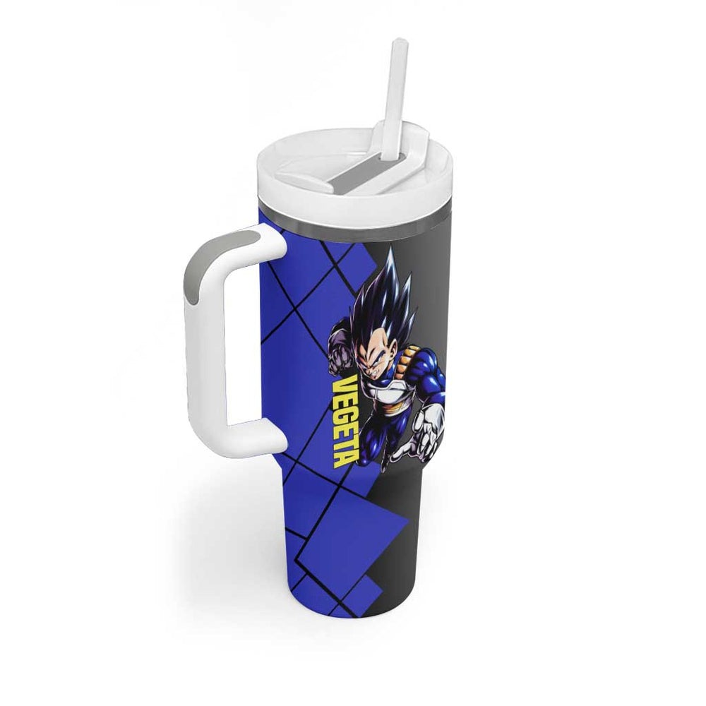 Vegeta - Dragonball Tumbler With Handle Anime Mix Manga Style TS04 Vegeta - Dragonball Tumbler With Handle Anime Mix Manga Style TS04