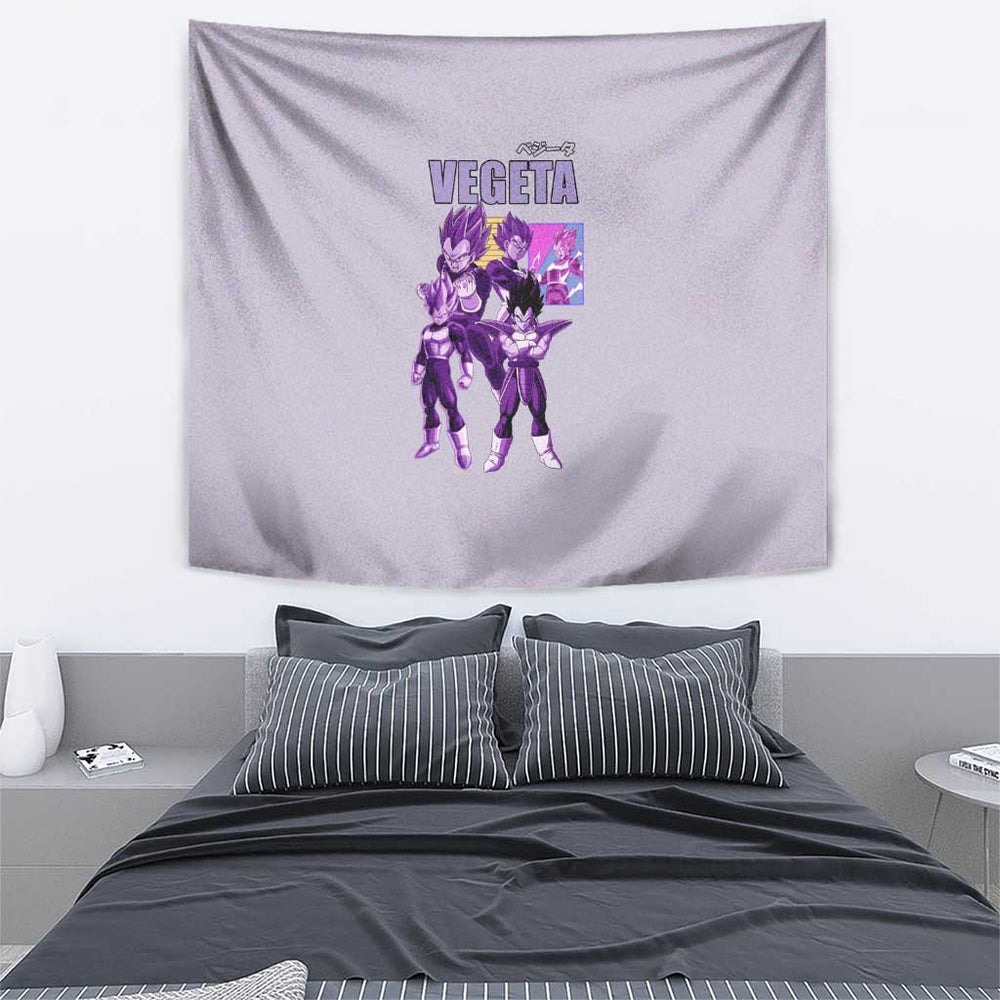 Vegeta Dragon Ball Z Tapestry Anime Style TS04 Vegeta Dragon Ball Z Tapestry Anime Style TS04