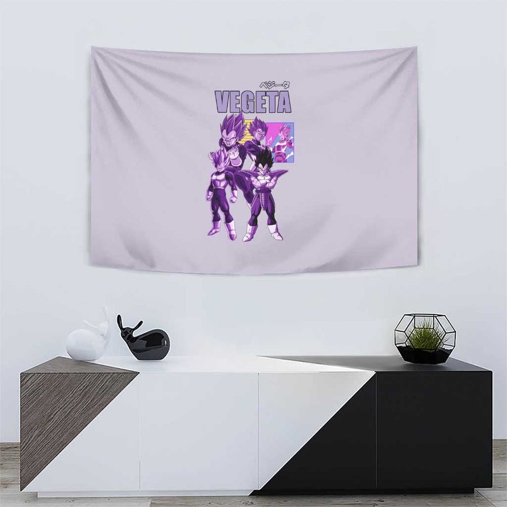 Vegeta Dragon Ball Z Tapestry Anime Style TS04 Vegeta Dragon Ball Z Tapestry Anime Style TS04