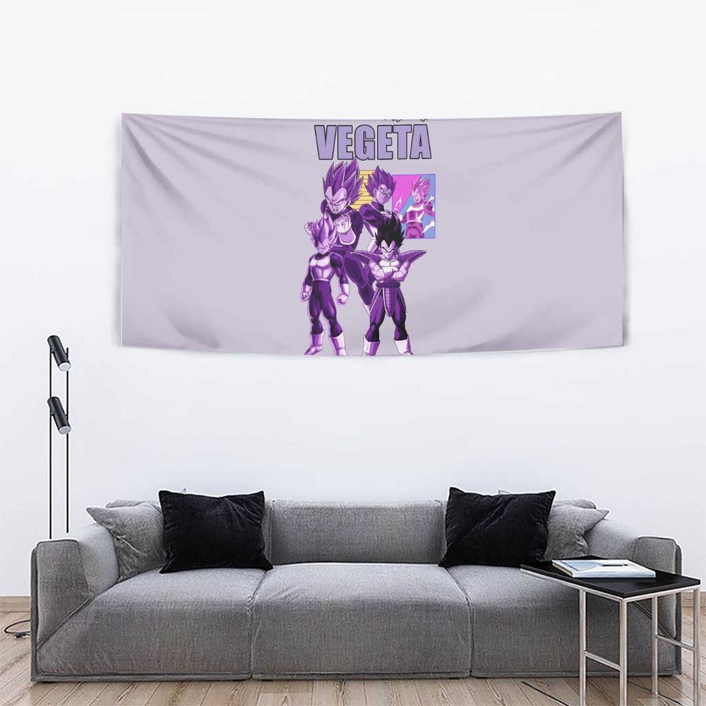 Vegeta Dragon Ball Z Tapestry Anime Style TS04 Vegeta Dragon Ball Z Tapestry Anime Style TS04