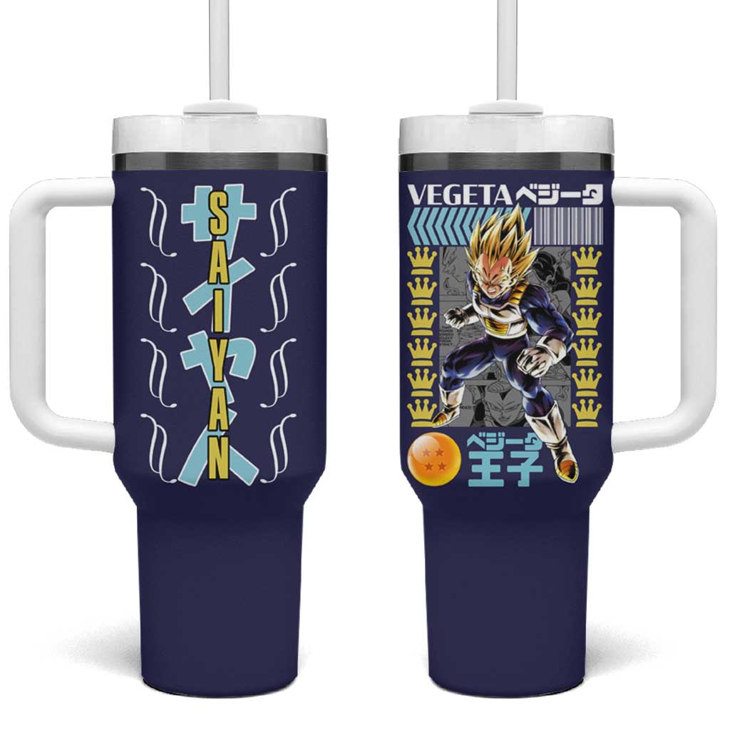 Vegeta V2 Dragon Ball Z Tumbler With Handle Anime Style TS04
