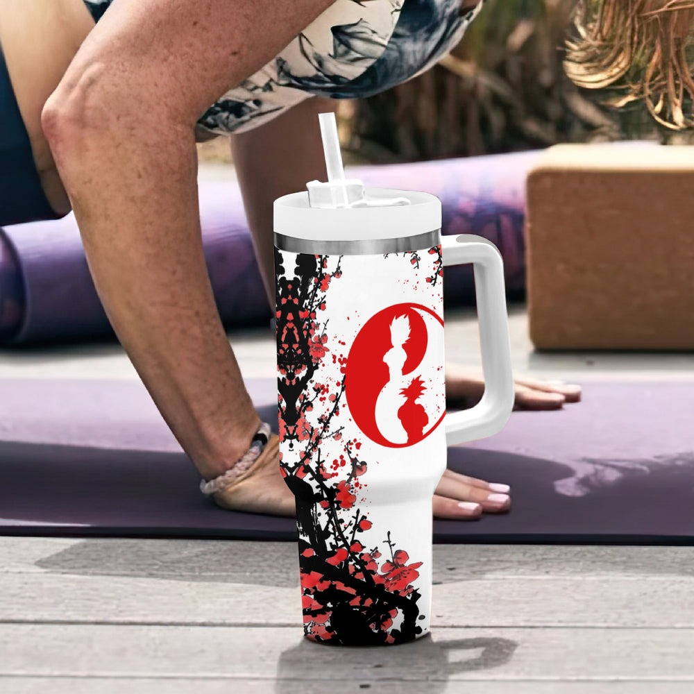 Vegito Tumbler With Handle Japan Style Anime TS04 Vegito Tumbler With Handle Japan Style Anime TS04