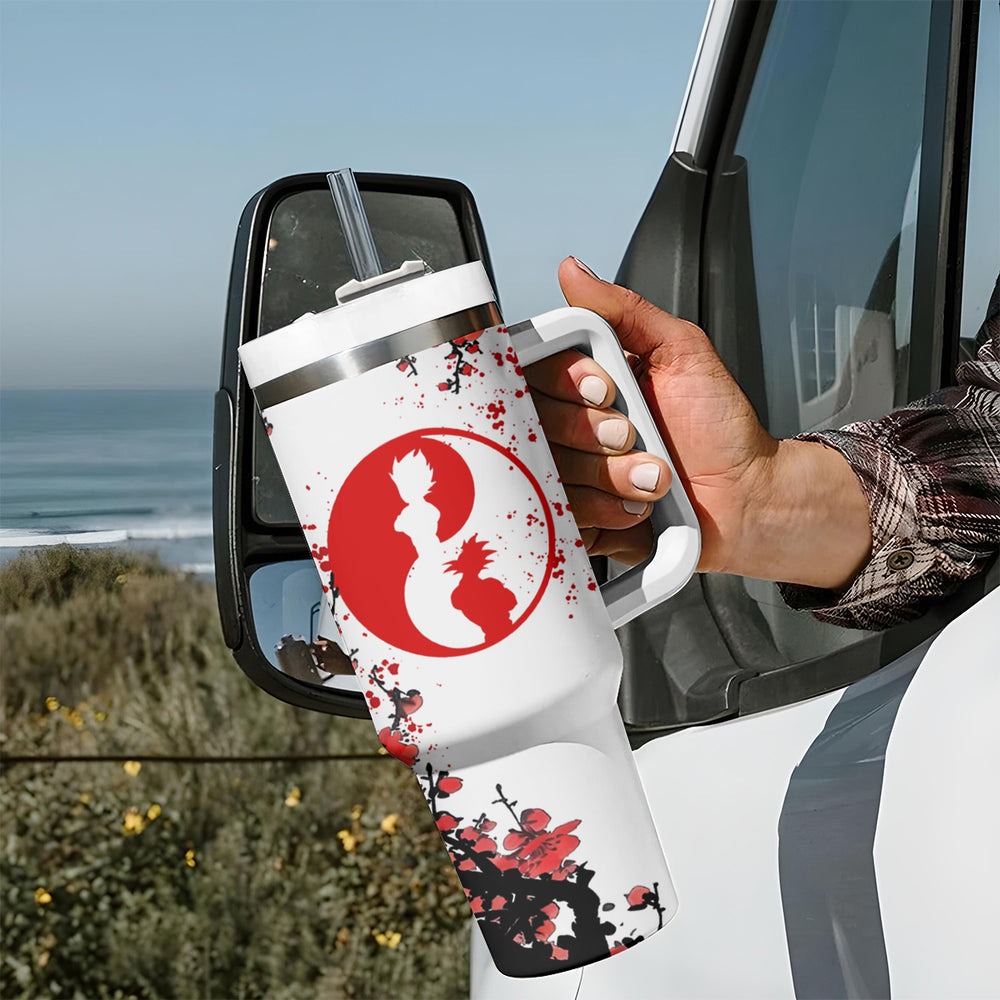 Vegito Tumbler With Handle Japan Style Anime TS04 Vegito Tumbler With Handle Japan Style Anime TS04