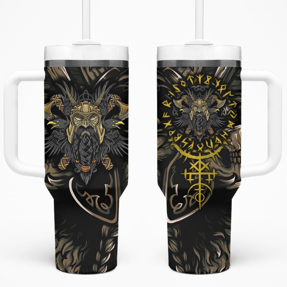 Viking Warrior Tumbler With Handle TS04