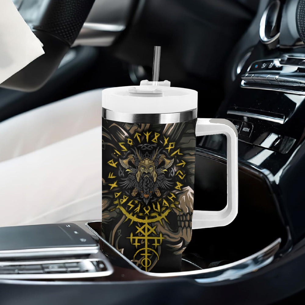 Viking Warrior Tumbler With Handle TS04