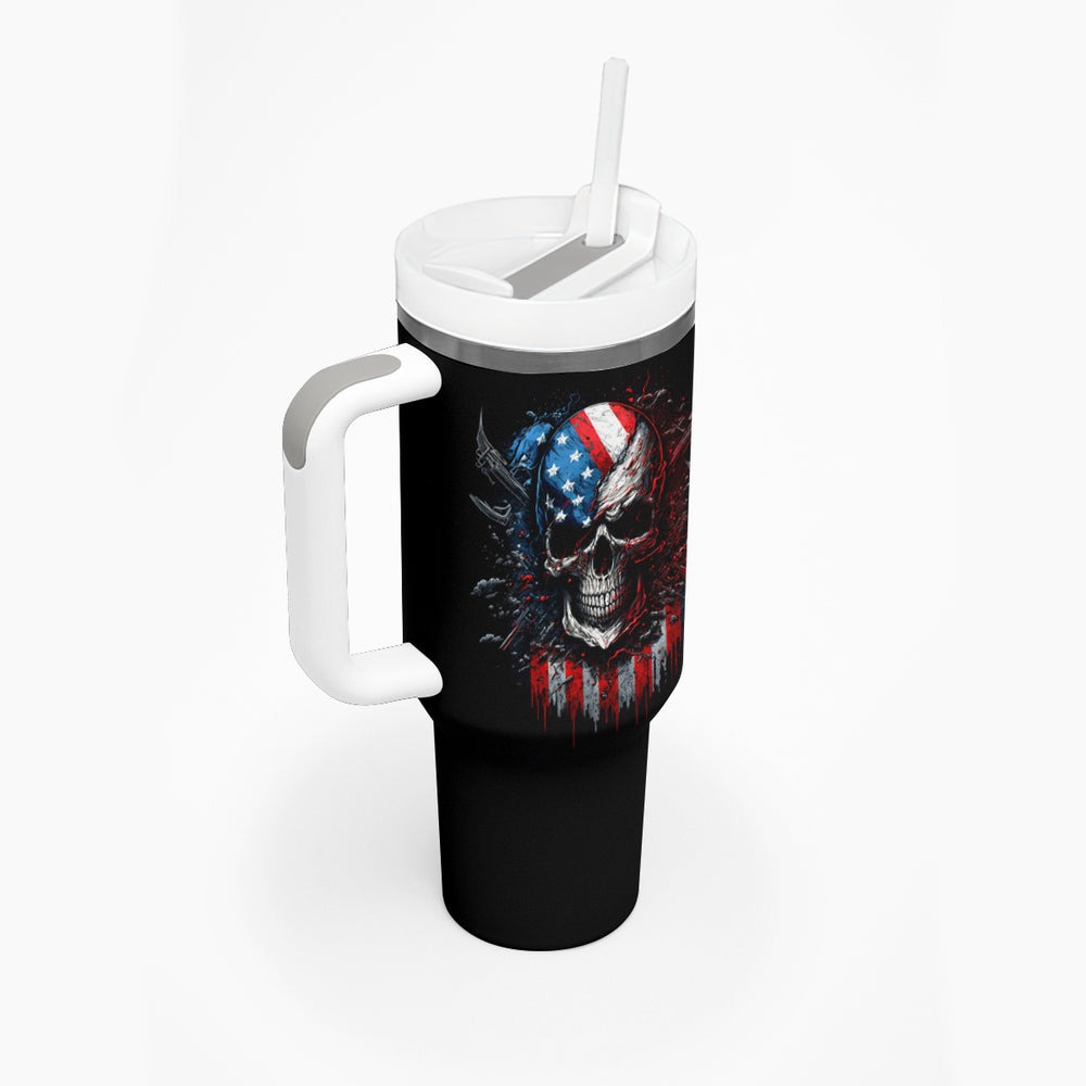 Vintage Skull Tumbler With Handle American Skull Vintage DT01 Vintage Skull Tumbler With Handle American Skull Vintage DT01