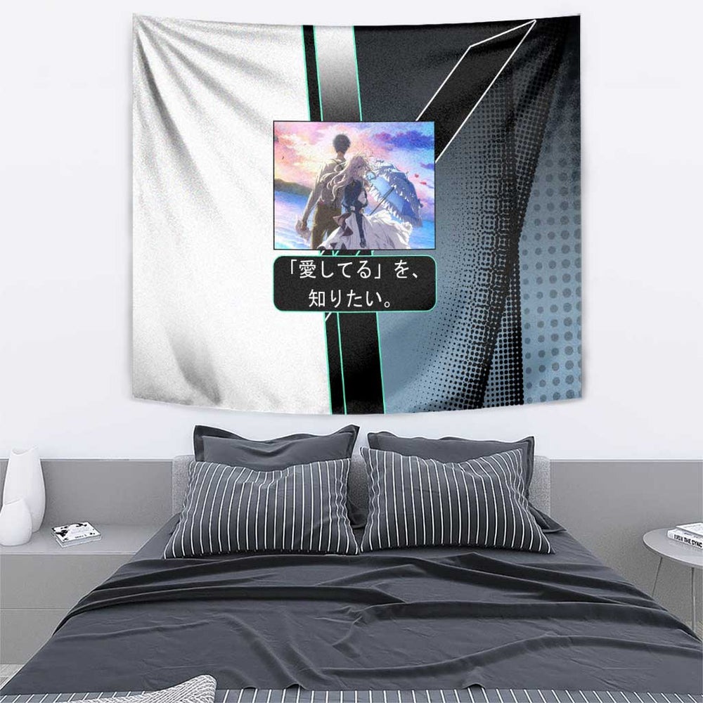 Violet Evergarden Tapestry Emotional Anime Romanticism Style TS04 Violet Evergarden Tapestry Emotional Anime Romanticism Style TS04