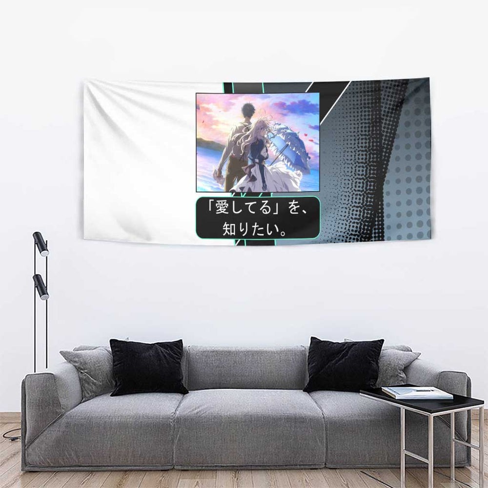 Violet Evergarden Tapestry Emotional Anime Romanticism Style TS04 Violet Evergarden Tapestry Emotional Anime Romanticism Style TS04