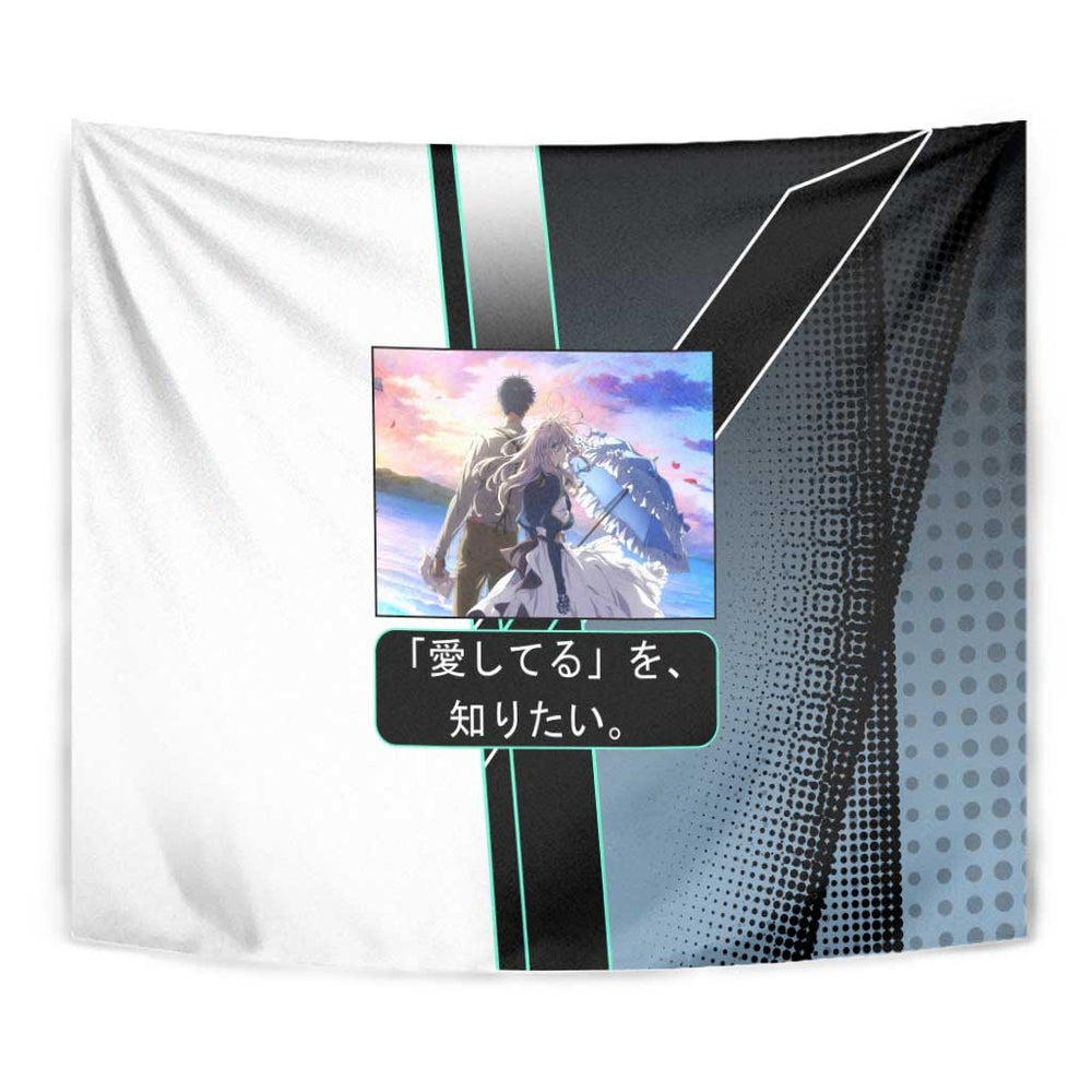 Violet Evergarden Tapestry Emotional Anime Romanticism Style TS04 Violet Evergarden Tapestry Emotional Anime Romanticism Style TS04