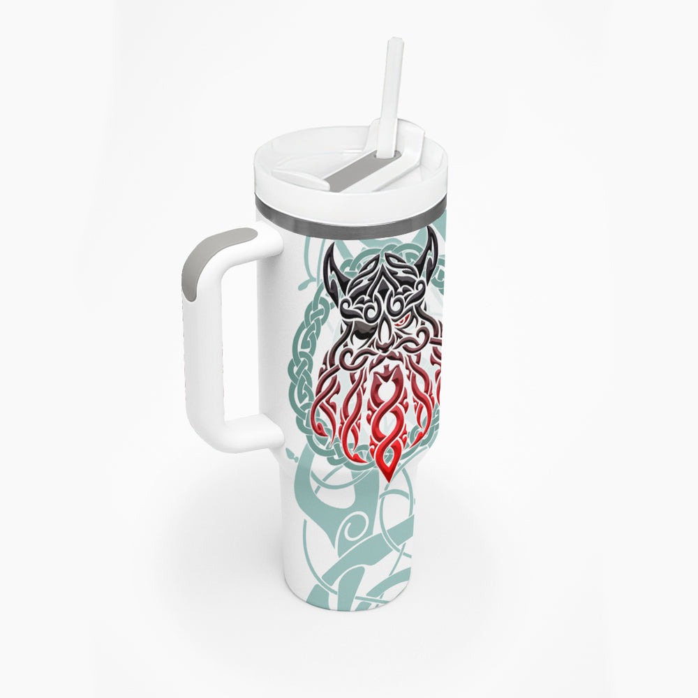 Vking Odin Tumbler With Handle God Of Asgard TS04 Vking Odin Tumbler With Handle God Of Asgard TS04