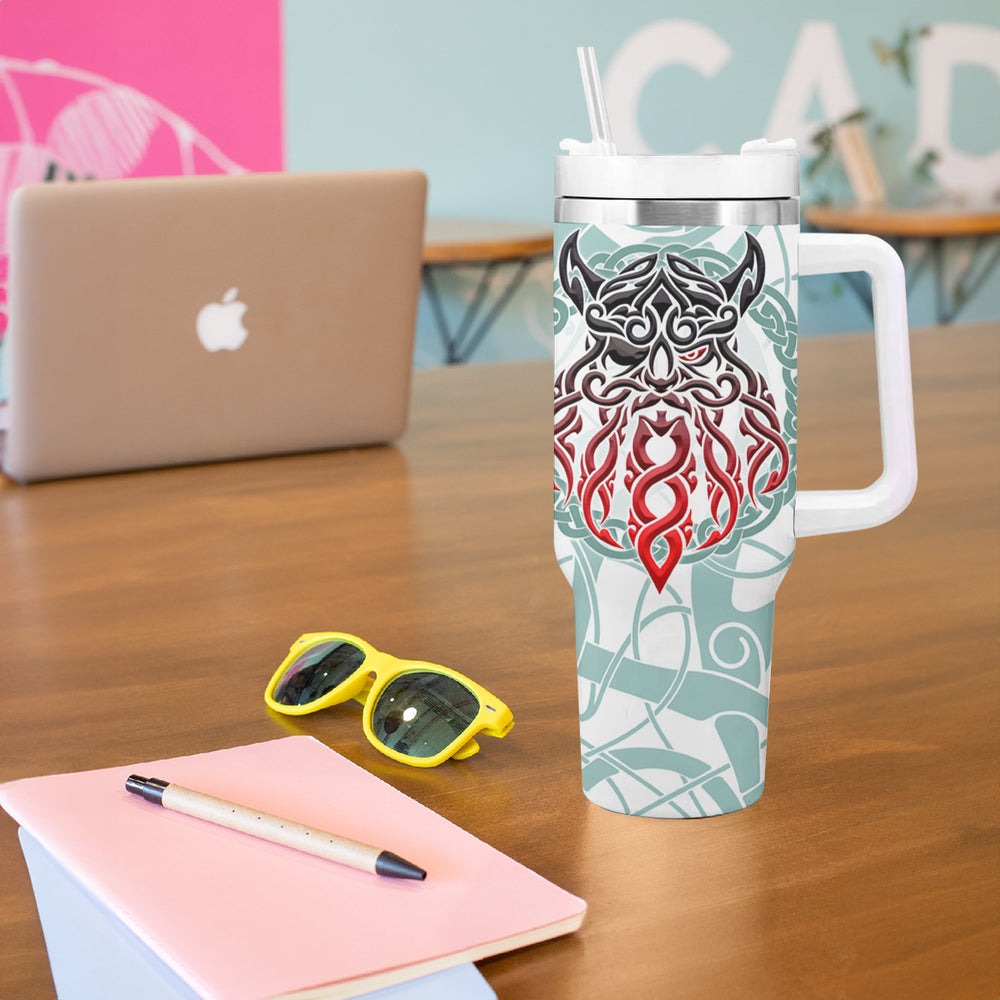 Vking Odin Tumbler With Handle God Of Asgard TS04 Vking Odin Tumbler With Handle God Of Asgard TS04