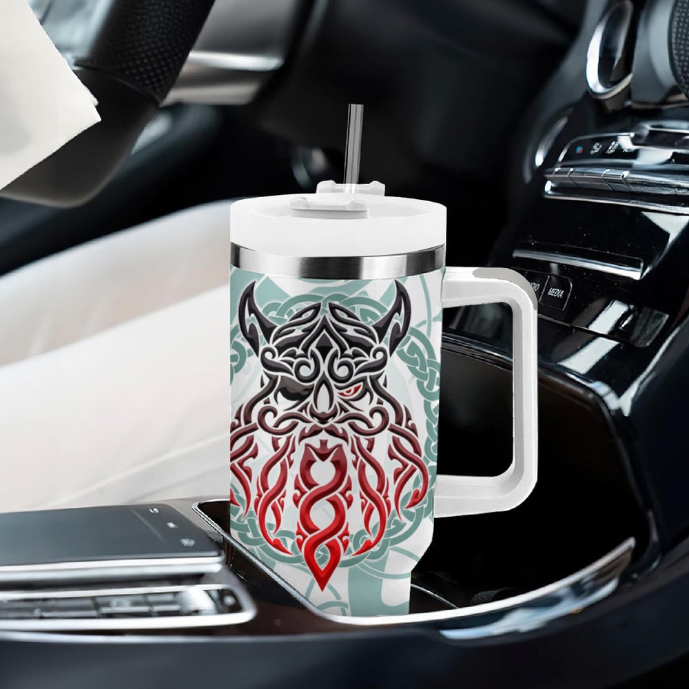 Vking Odin Tumbler With Handle God Of Asgard TS04 Vking Odin Tumbler With Handle God Of Asgard TS04
