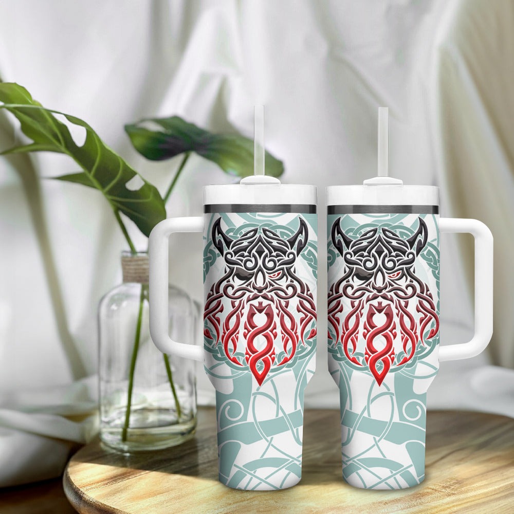 Vking Odin Tumbler With Handle God Of Asgard TS04 Vking Odin Tumbler With Handle God Of Asgard TS04