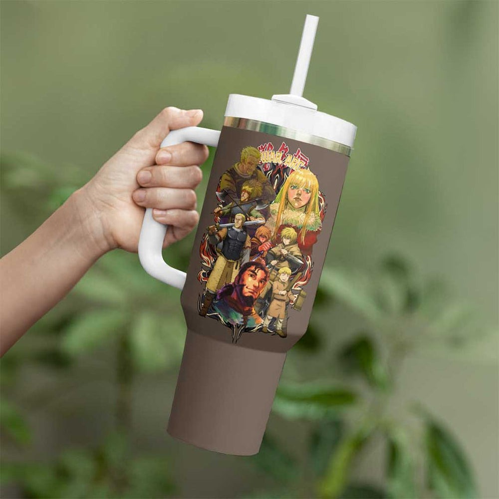 War Arc Vinland Saga Tumbler With Handle Japan Anime Style TS04 War Arc Vinland Saga Tumbler With Handle Japan Anime Style TS04