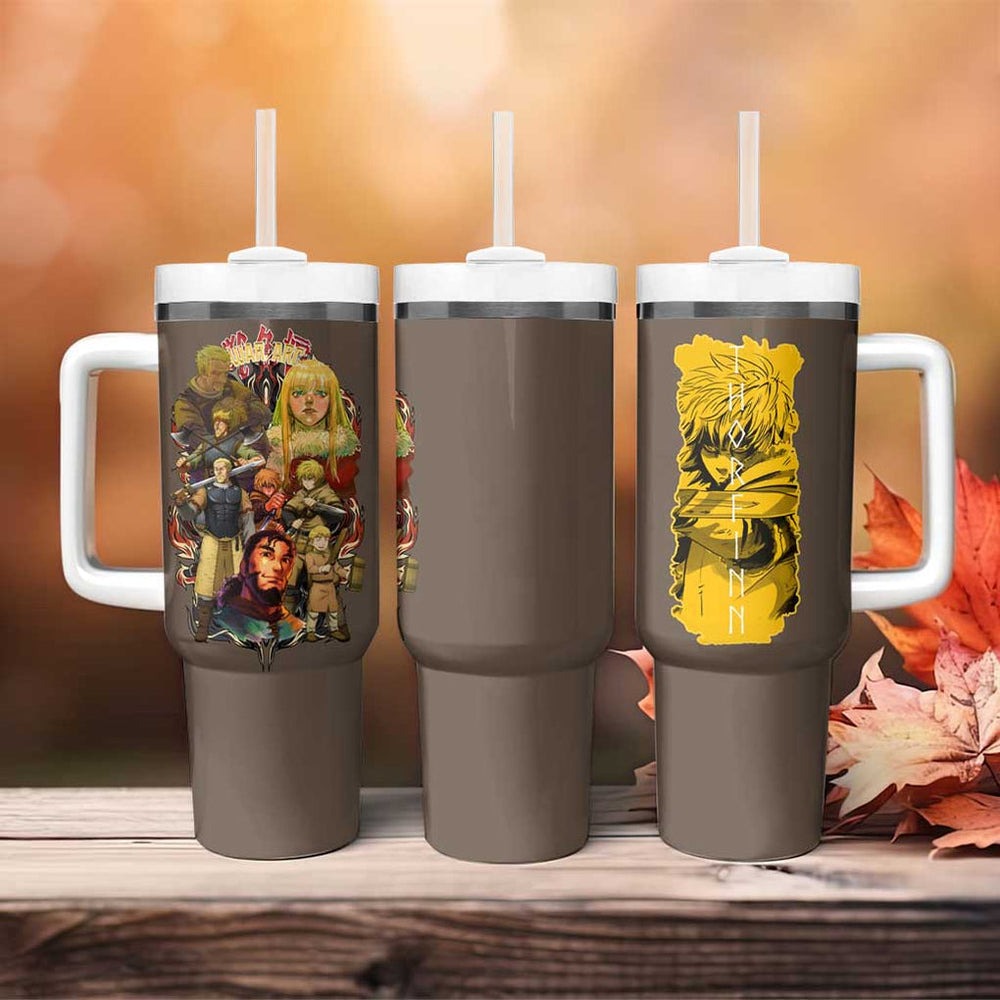 War Arc Vinland Saga Tumbler With Handle Japan Anime Style TS04 War Arc Vinland Saga Tumbler With Handle Japan Anime Style TS04