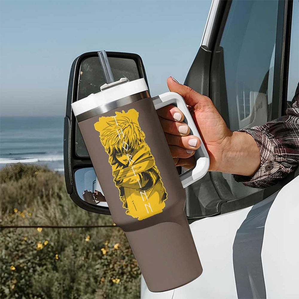 War Arc Vinland Saga Tumbler With Handle Japan Anime Style TS04 War Arc Vinland Saga Tumbler With Handle Japan Anime Style TS04