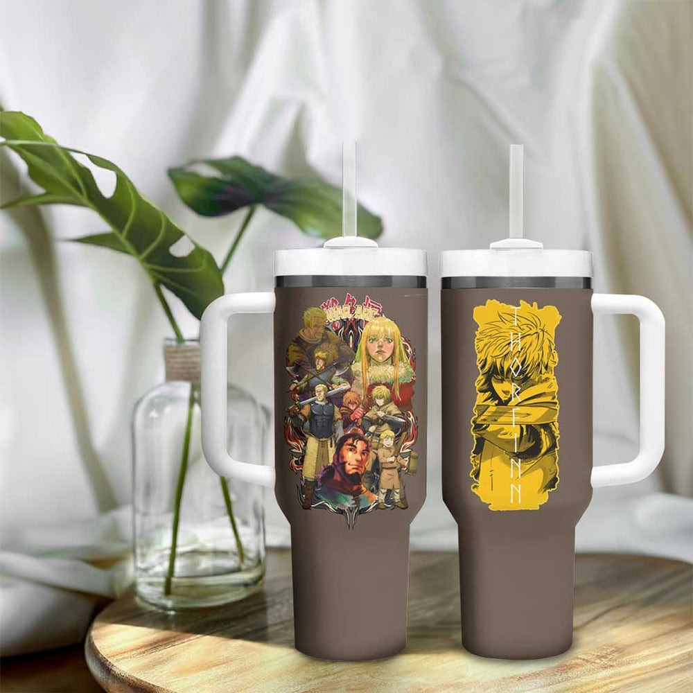 War Arc Vinland Saga Tumbler With Handle Japan Anime Style TS04 War Arc Vinland Saga Tumbler With Handle Japan Anime Style TS04
