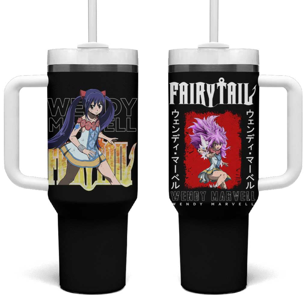 Wendy Marvell - Fairy Tail Tumbler With Handle Anime Style TS04