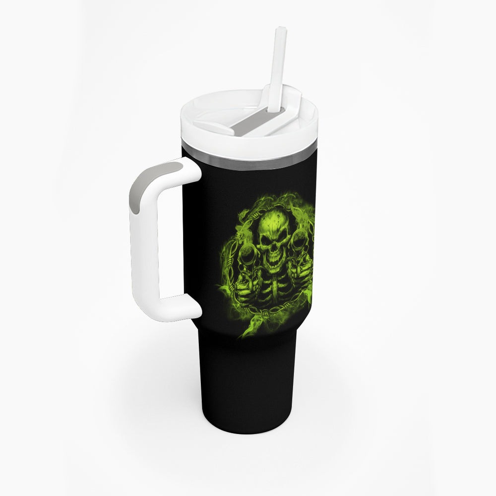 When You Come For My G Tumbler With Handle TS04