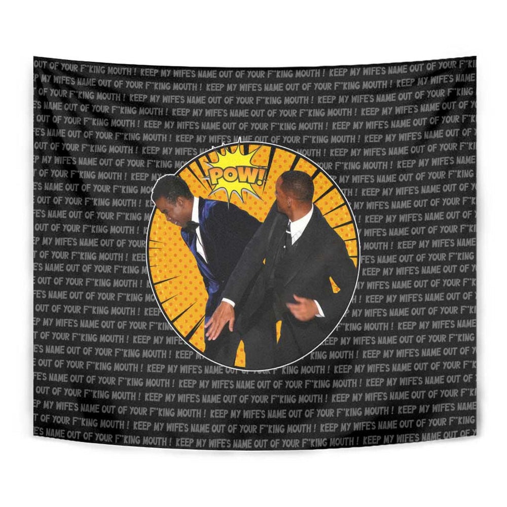 Will Smith Slaps Chris Rock Meme Tumbler With Handle Funny Meme Art Style TS04 Will Smith Slaps Chris Rock Meme Tumbler With Handle Funny Meme Art Style TS04
