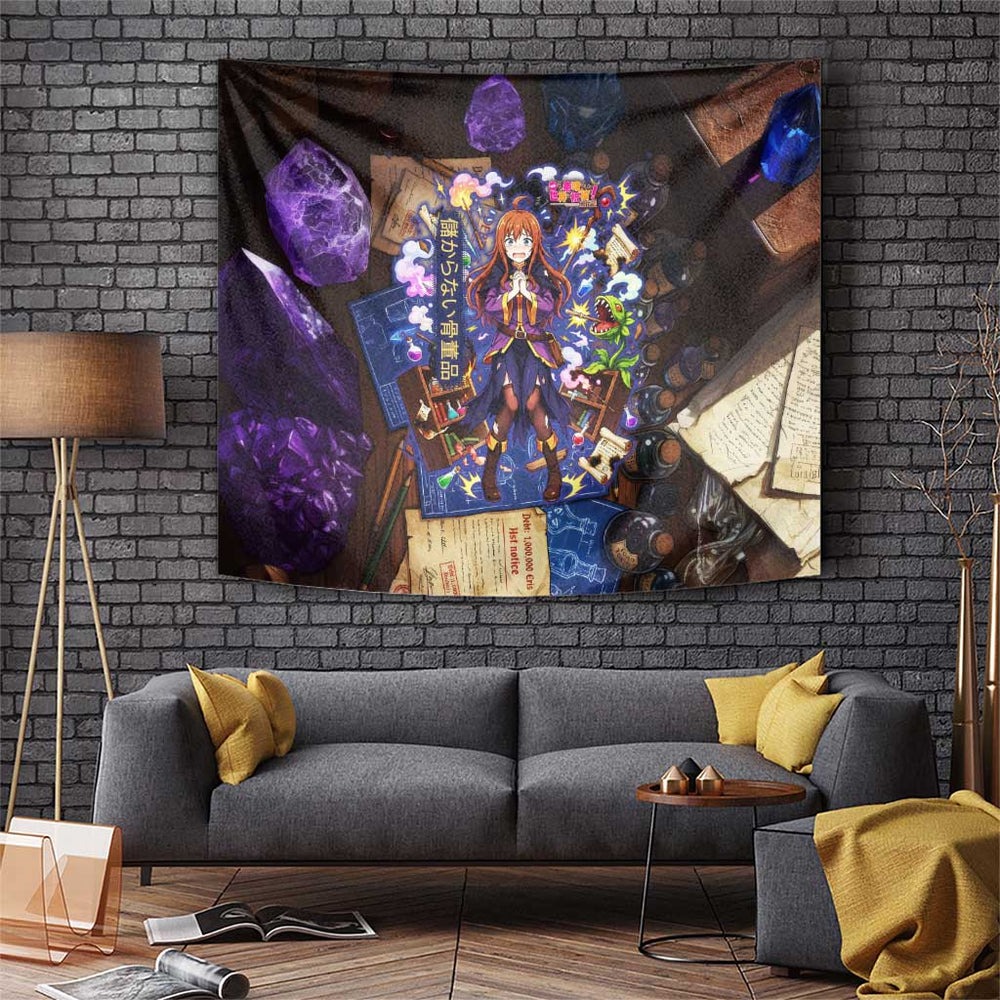 Wiz Magic Shop Tapestry Alchemical Fantasy Blueprint Style TS04 Wiz Magic Shop Tapestry Alchemical Fantasy Blueprint Style TS04