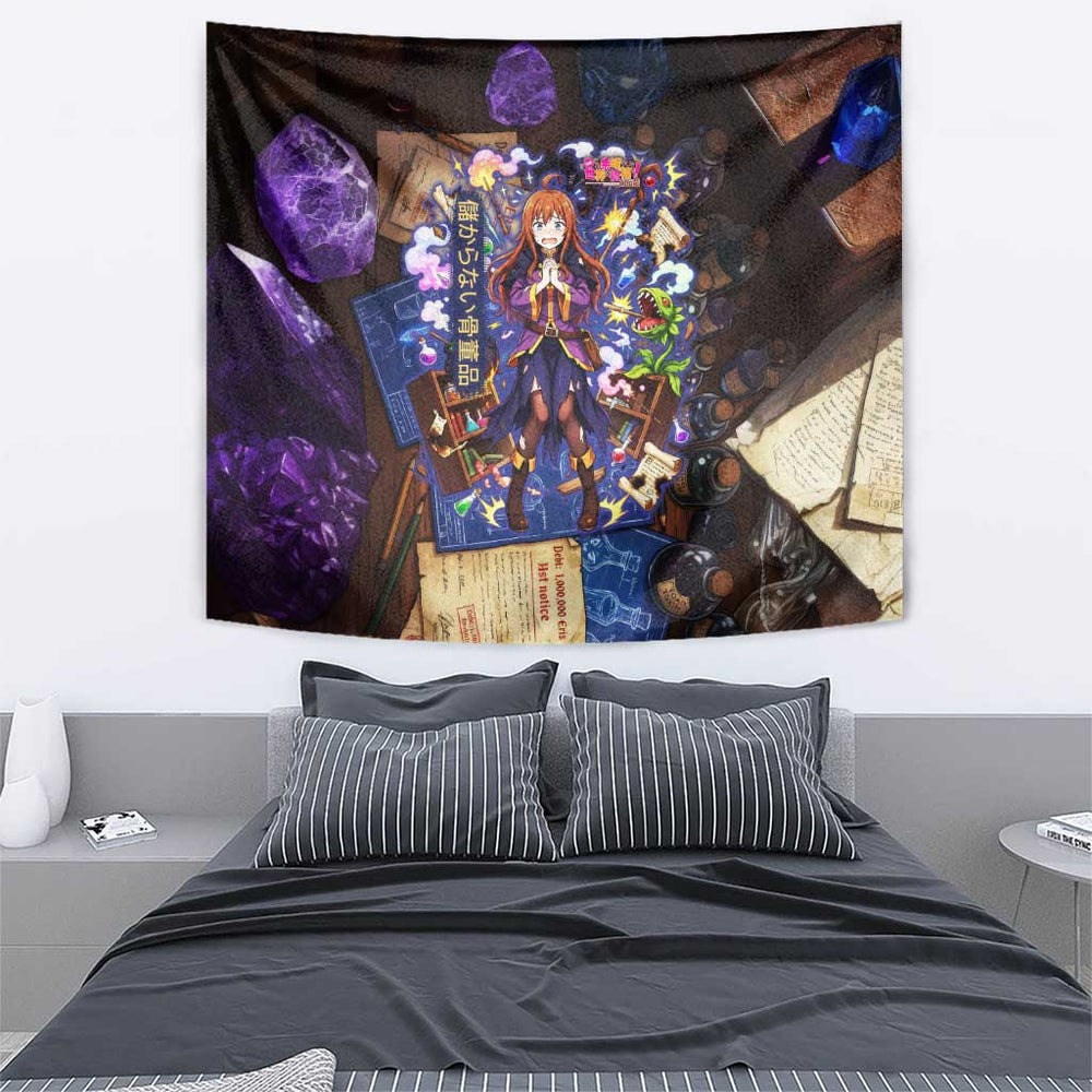 Wiz Magic Shop Tapestry Alchemical Fantasy Blueprint Style TS04 Wiz Magic Shop Tapestry Alchemical Fantasy Blueprint Style TS04