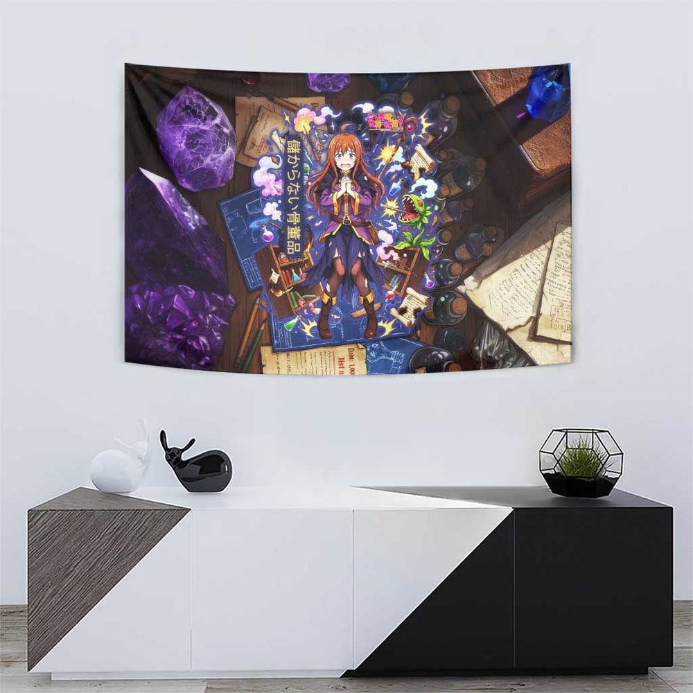 Wiz Magic Shop Tapestry Alchemical Fantasy Blueprint Style TS04 Wiz Magic Shop Tapestry Alchemical Fantasy Blueprint Style TS04