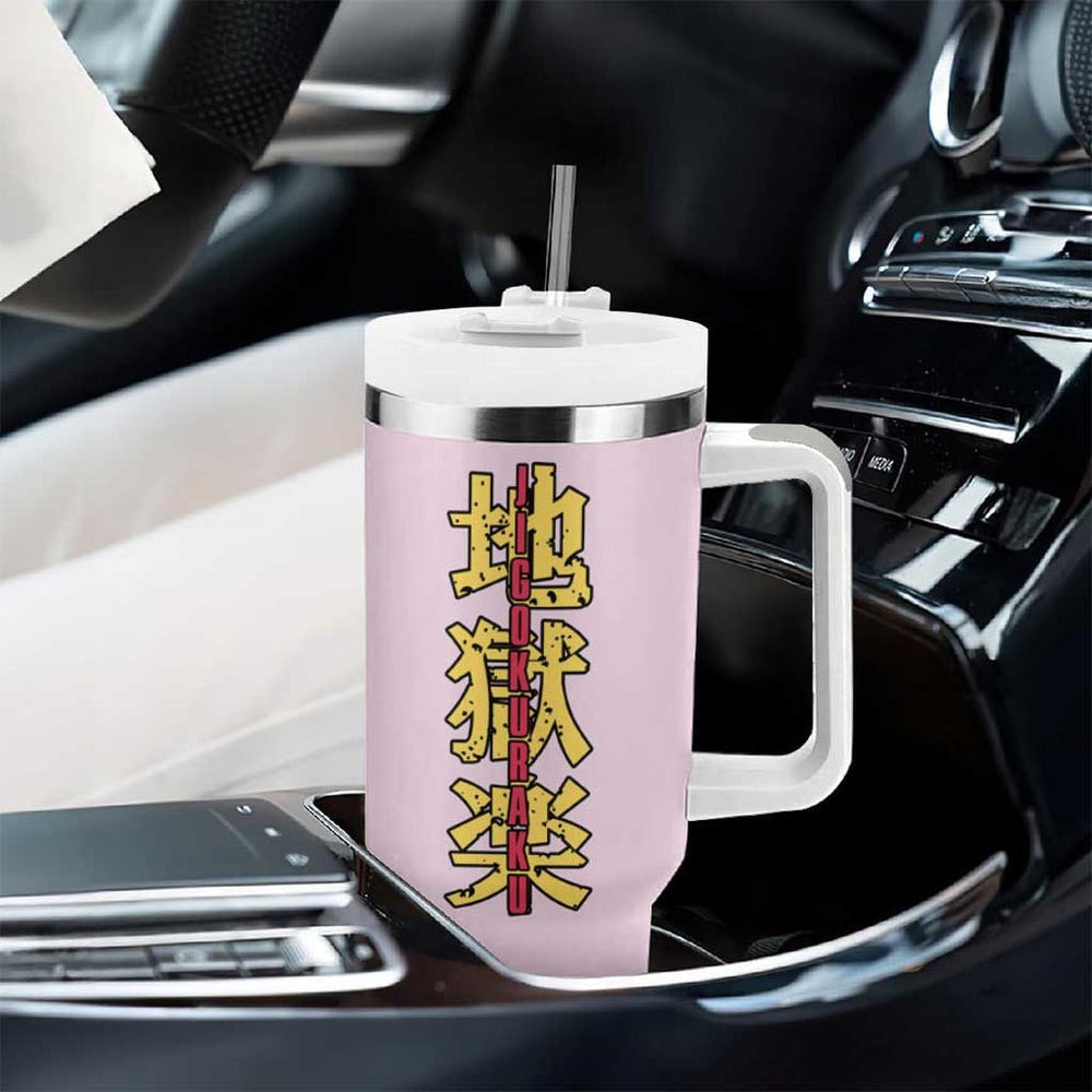 Yamada Asaemon Sagiri Hells Paradise Tumbler With Handle Japan Anime Style TS04 Yamada Asaemon Sagiri Hells Paradise Tumbler With Handle Japan Anime Style TS04