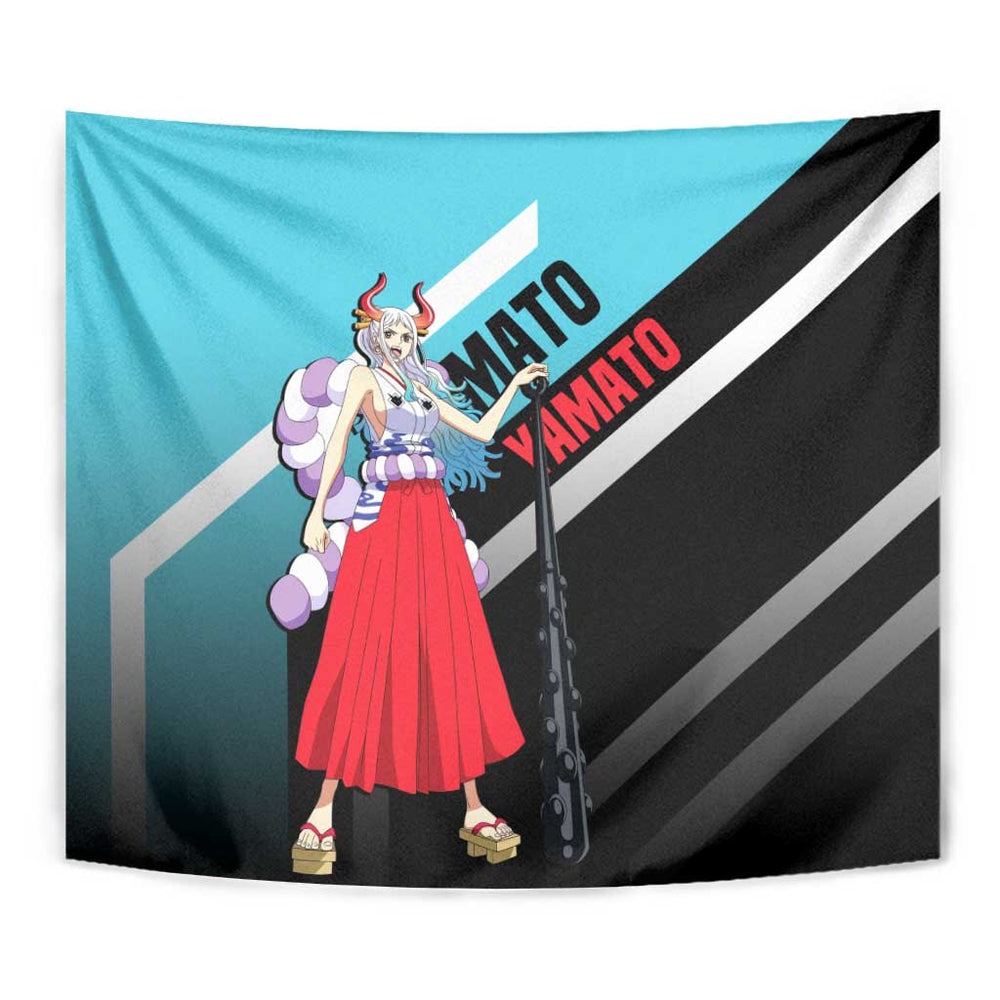 Yamato - One Piece Tapestry Anime Mix Manga Style TS04 Yamato - One Piece Tapestry Anime Mix Manga Style TS04
