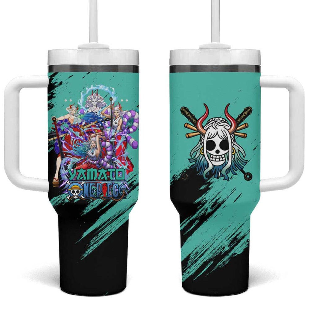 Yamato V3 One Piece Tumbler With Handle Abtract Style TS04 Yamato V3 One Piece Tumbler With Handle Abtract Style TS04