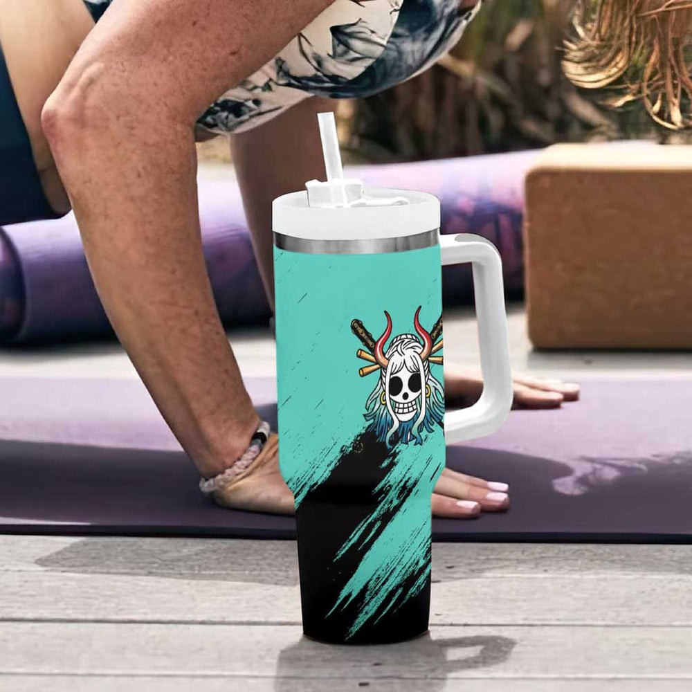 Yamato V3 One Piece Tumbler With Handle Abtract Style TS04 Yamato V3 One Piece Tumbler With Handle Abtract Style TS04