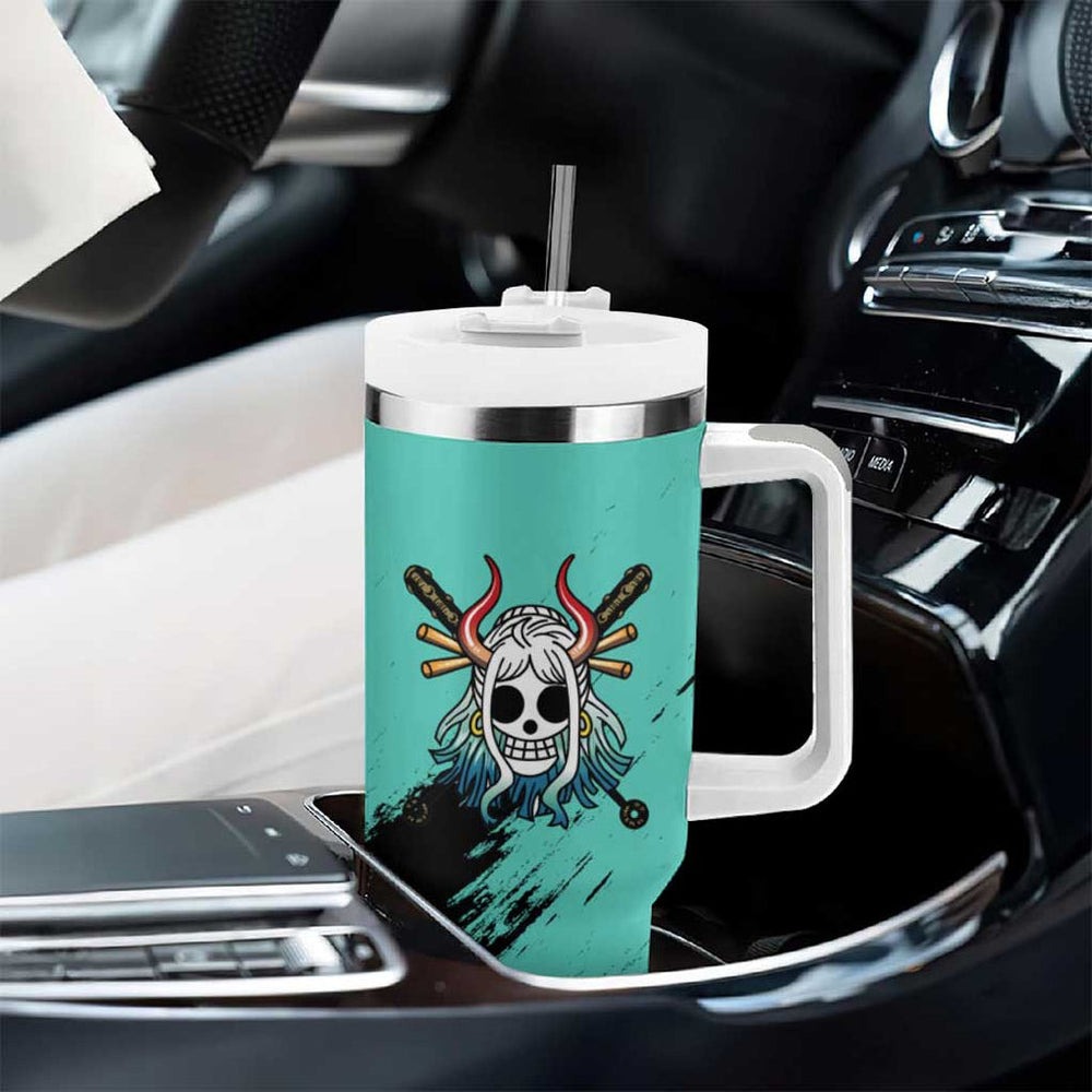 Yamato V3 One Piece Tumbler With Handle Abtract Style TS04 Yamato V3 One Piece Tumbler With Handle Abtract Style TS04