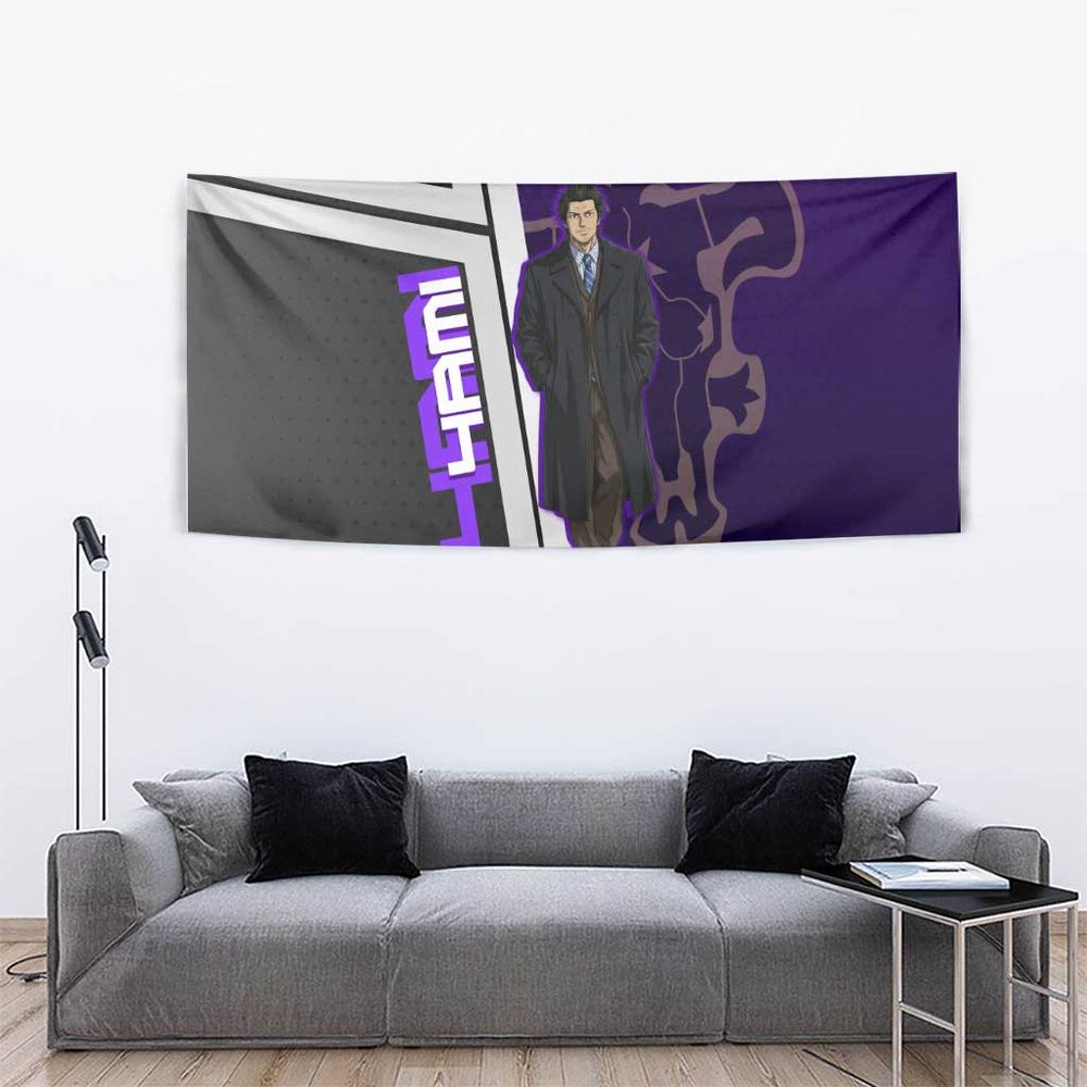 Yami Sukehiro Tapestry Dark Anime Graphic Style TS04 Yami Sukehiro Tapestry Dark Anime Graphic Style TS04
