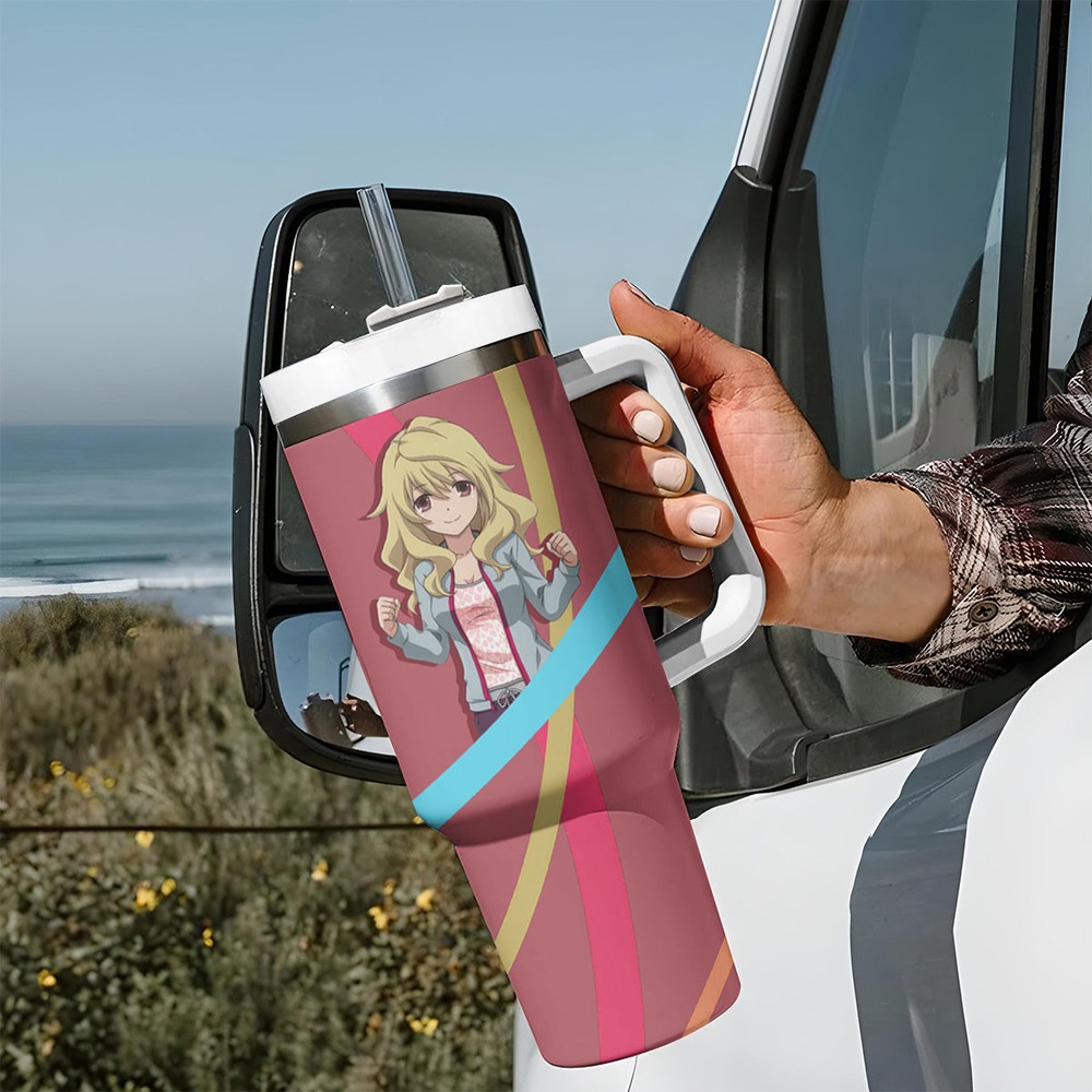 Yasuko Takasu Tumbler With Handle Toradora TS04