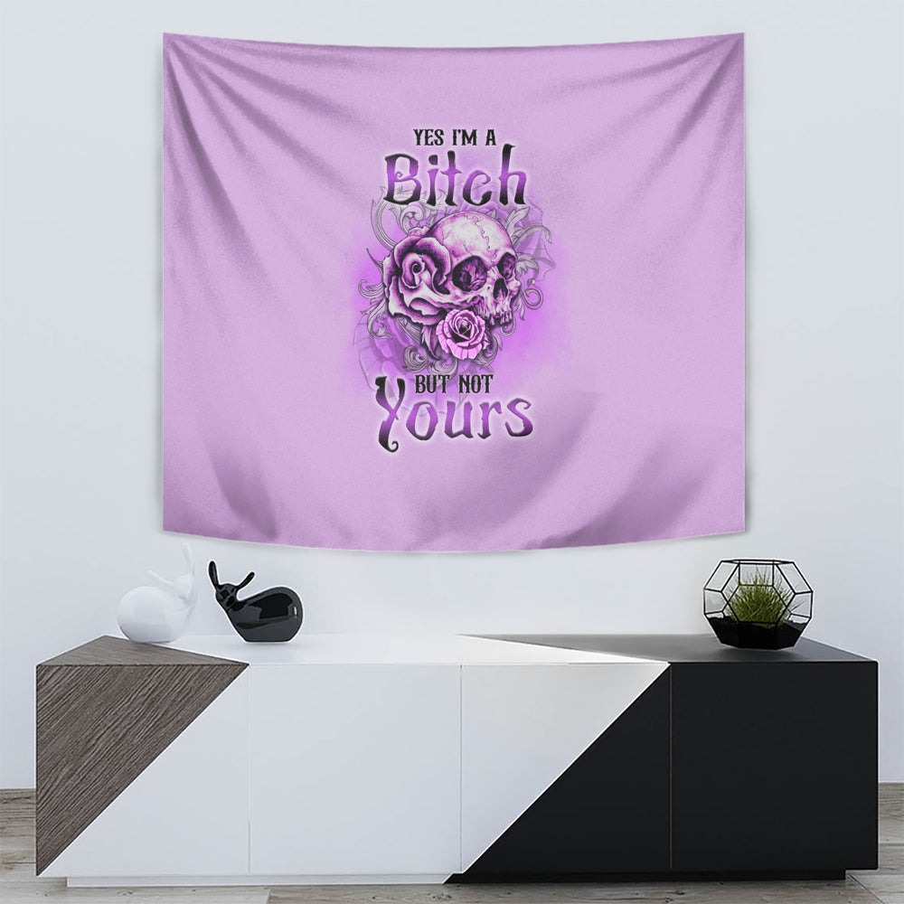 Yes I'm A B But Not Yours Purple Tapestry TS04 Yes I'm A B But Not Yours Purple Tapestry TS04