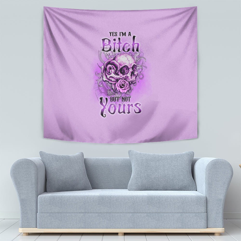 Yes I'm A B But Not Yours Purple Tapestry TS04 Yes I'm A B But Not Yours Purple Tapestry TS04