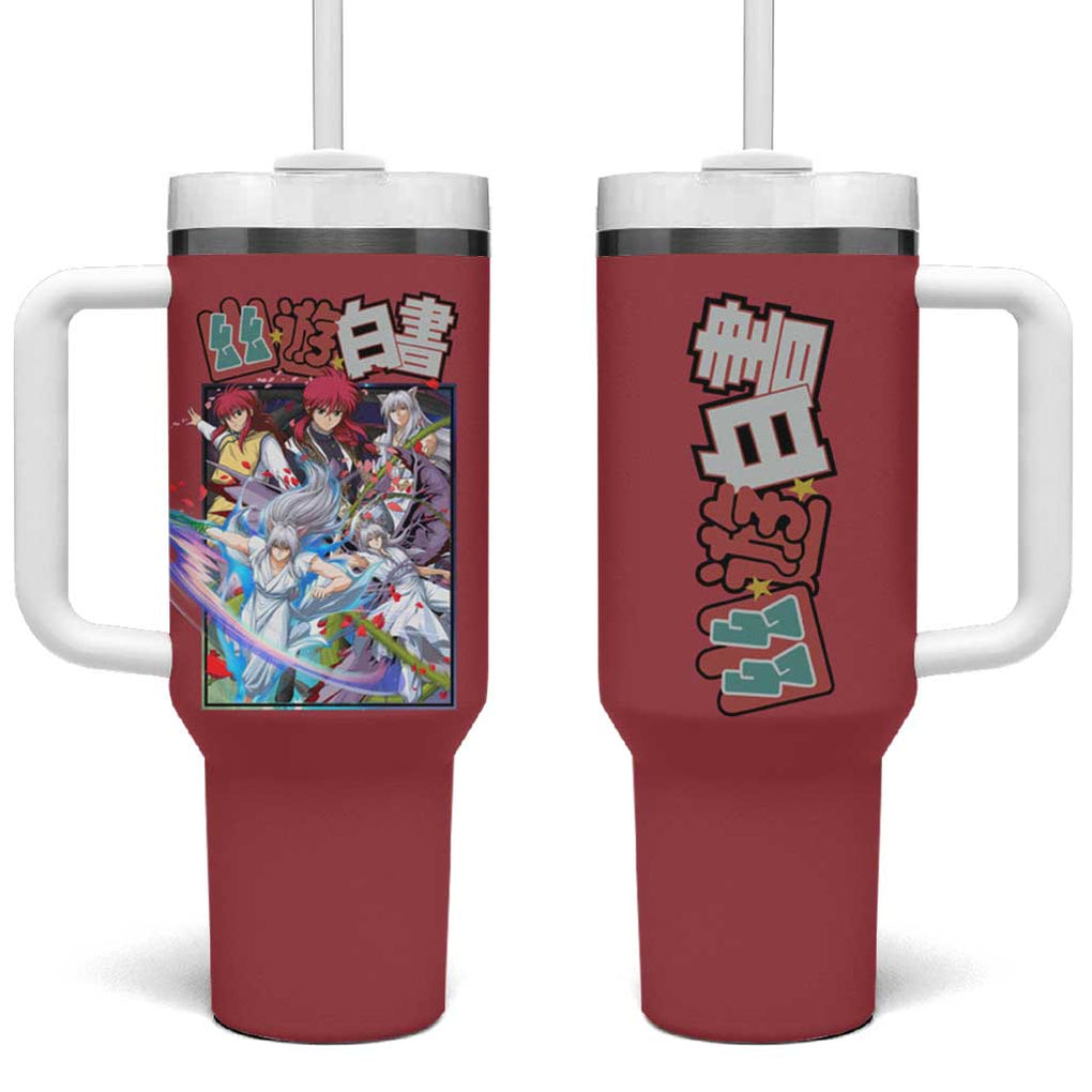 Yoko Kurama Yuyu Hakusho Tumbler With Handle Anime Style TS04