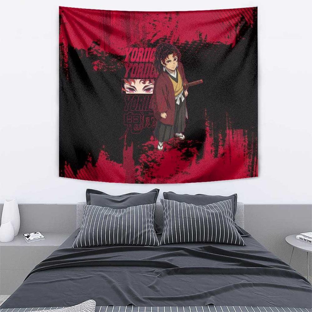 Yoriichi Tsugikuni - Demon Slayer Tumbler With Handle Anime Japan Style TS04