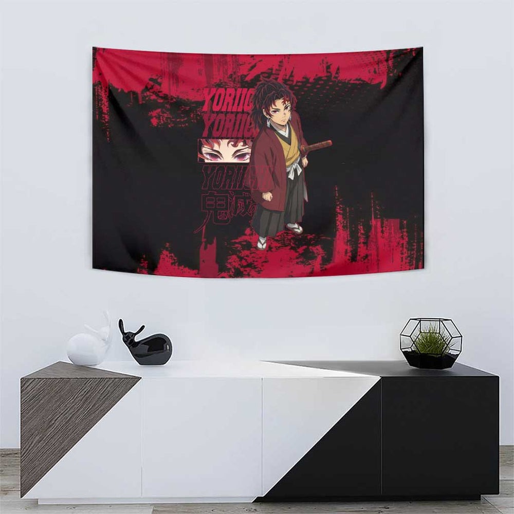 Yoriichi Tsugikuni - Demon Slayer Tumbler With Handle Anime Japan Style TS04