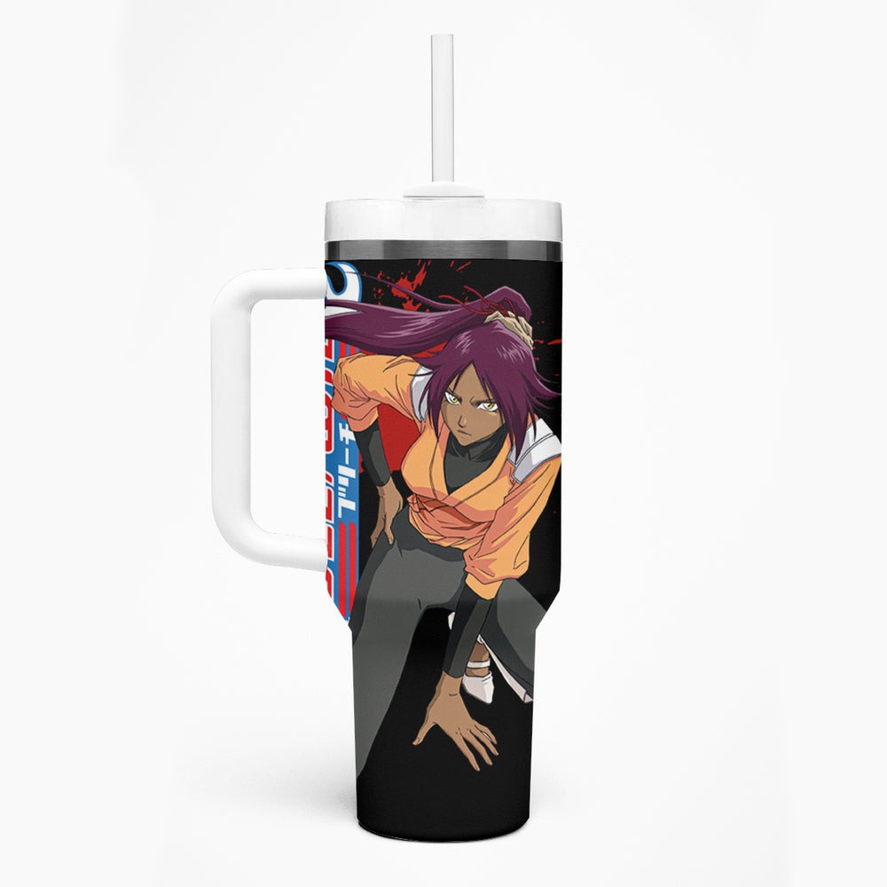 Yoruichi Shihoin Tumbler With Handle Bleach TS04