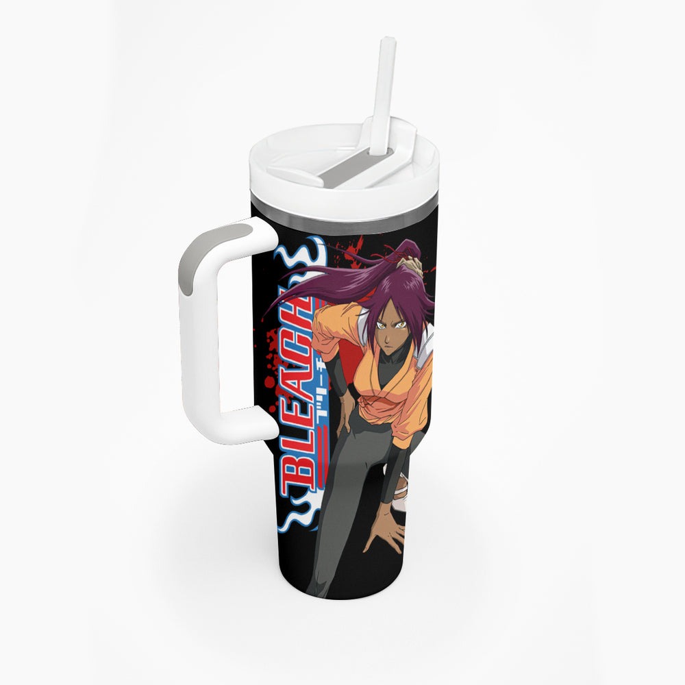 Yoruichi Shihoin Tumbler With Handle Bleach TS04