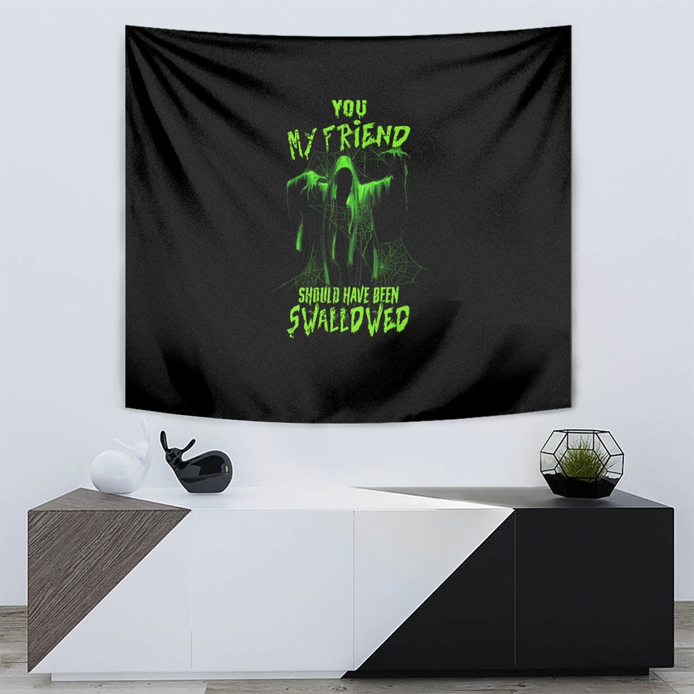 You My Friend Should Have Been Swallowed Halloween Tumbler With Handle TS04 You My Friend Should Have Been Swallowed Halloween Tumbler With Handle TS04