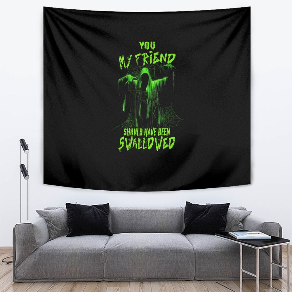 You My Friend Should Have Been Swallowed Halloween Tumbler With Handle TS04 You My Friend Should Have Been Swallowed Halloween Tumbler With Handle TS04