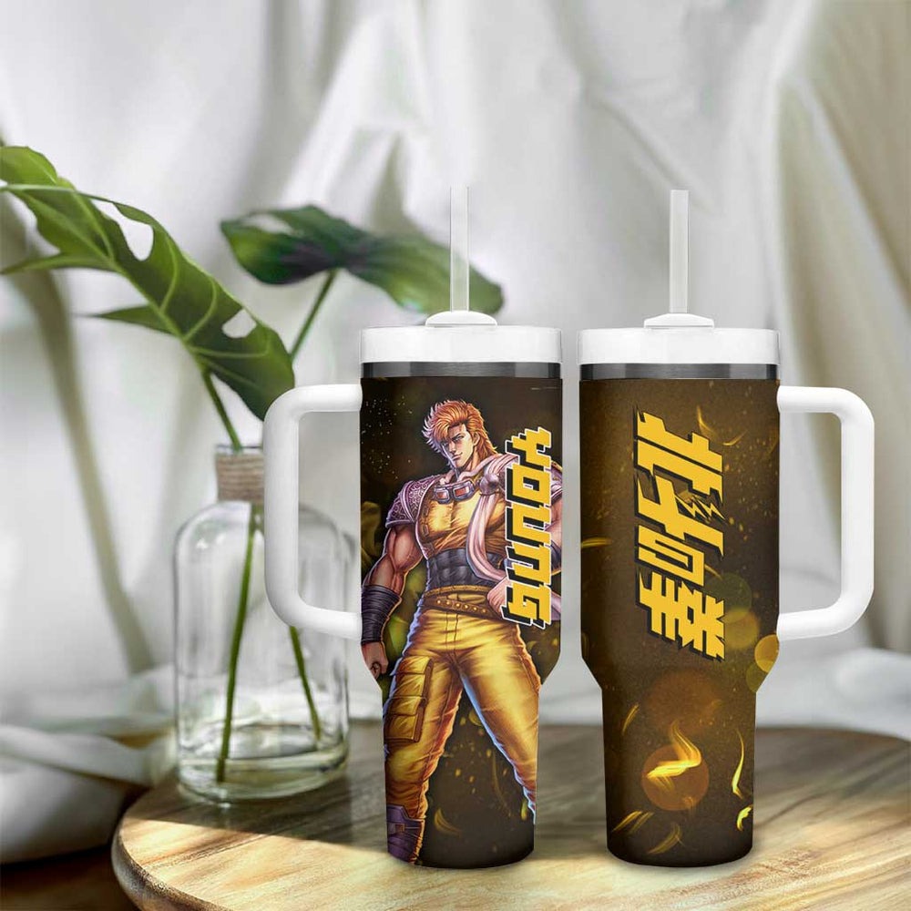Young - Fist Of The North Star Tumbler With Handle Anime Style TS04 Young - Fist Of The North Star Tumbler With Handle Anime Style TS04