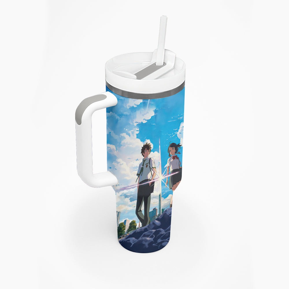 Your Name Hoodie Kimi no Na wa Tumbler With Handle Anime Style TS04 Your Name Hoodie Kimi no Na wa Tumbler With Handle Anime Style TS04