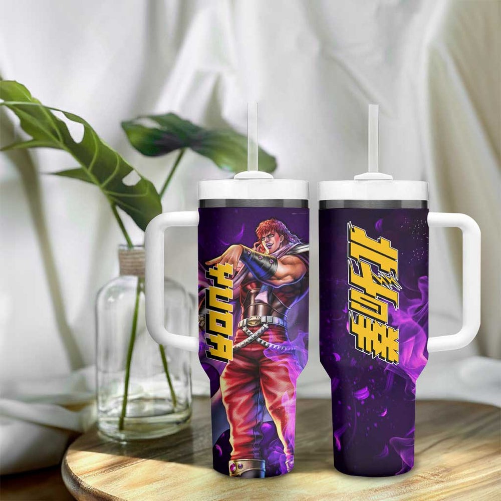 Yuda - Fist Of The North Star Tumbler With Handle Anime Mix Manga Style TS04 Yuda - Fist Of The North Star Tumbler With Handle Anime Mix Manga Style TS04